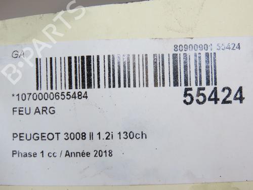 Left taillight PEUGEOT 3008 II SUV (MC_, MR_, MJ_, M4_) 1.2 THP/ PureTech 130 (MRHNSM, MRHNSU, MRHNSJ, MRHNYW,... | BP29216051C34 
