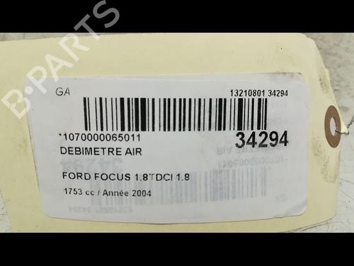 Used Mass air flow sensor FORD FOCUS I (DAW, DBW) 1.8 TDCi (115 hp) 9595350