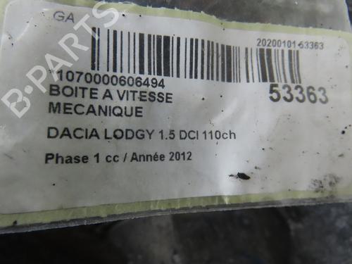 Gearbox DACIA LODGY (JS_) 1.5 dCi (JSMC, JSAF) | BP32768810M3  - Image 5