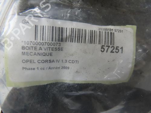 Gearbox OPEL CORSA D (S07) 1.3 CDTI (L08, L68) | BP32768817M3  - Image 6