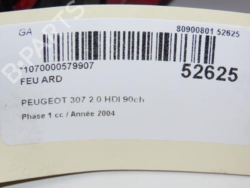 Right taillight PEUGEOT 307 (3A/C) 2.0 HDi 90 | BP28969551C35 