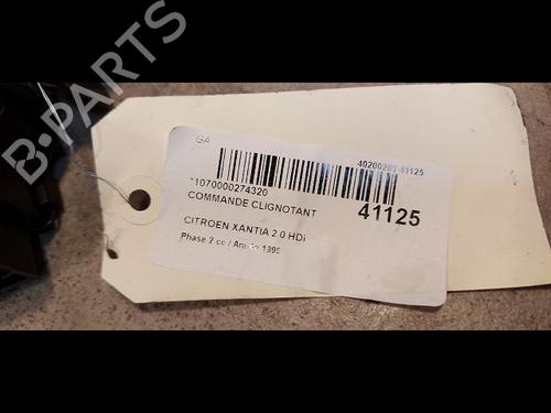 Used Steering column stalk CITROËN XANTIA (X1_, X2_) 2.0 HDI 109 (109 hp) 9613489