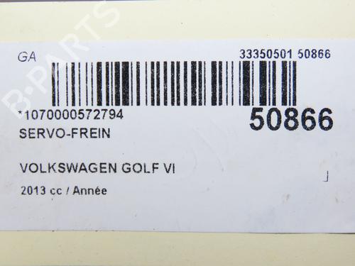 servo-brake-vw-golf-vi-variant-aj5-2009-2010-2011-2012-2013-2014-28801647 main image