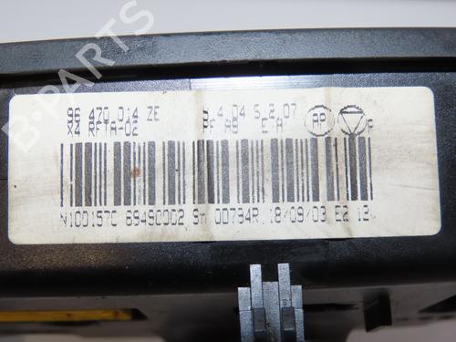 Climate control CITROËN C5 I (DC_) 2.0 HDi (DCRHZB, DCRHZE) | BP29345223I5 