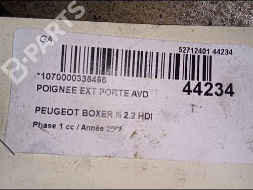 Front right exterior door handle CITROËN JUMPER II Van 2.2 HDi 100 | BP9619567C129 