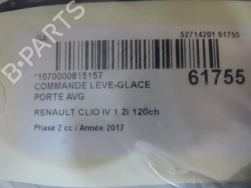 Used Left front window switch Left front window switch RENAULT CLIO IV (BH_) 1.2 TCe 120 (BHAU) (118 hp) 39938088 39938088