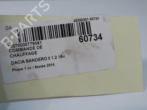 Climate control DACIA SANDERO II 1.2 LPG | BP38449274I5 - Image 5