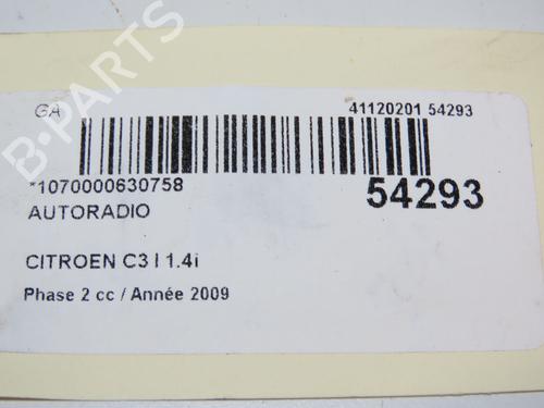 Used Radio CITROËN C3 I (FC_, FN_) 1.4 i (73 hp) 28801792