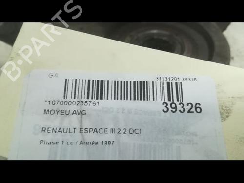 Used Right front steering knuckle Right front steering knuckle RENAULT ESPACE III (JE0_) 2.2 12V TD (JE0E, JE0H, JE0P) (113 hp) 14876097 14876097