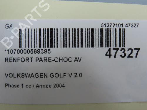 Front bumper reinforcement VW GOLF V (1K1) 2.0 SDI | BP28968255C109 