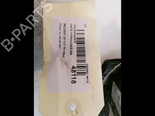 ABS pump PEUGEOT 307 (3A/C) 2.0 16V | BP15841793M43 