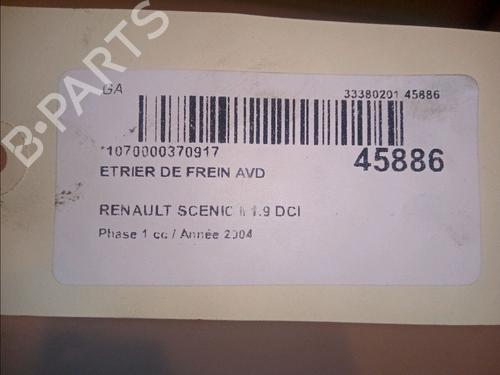 Right front brake caliper RENAULT SCÉNIC II (JM0/1_) 1.9 dCi (JM0G, JM12, JM1G, JM2C) | BP14877740M104