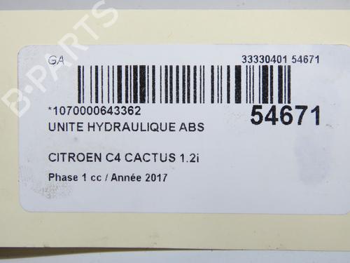 ABS pump CITROËN C4 CACTUS 1.2 THP 110 | BP33893120M43 - Image 7