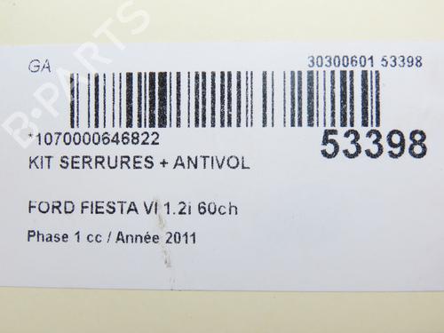 Elektronisk modul FORD FIESTA VI (CB1, CCN) 1.25 (60 hp) 28829693
