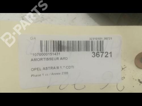 Højre bagtil støddæmper OPEL ASTRA H GTC (A04) 1.7 CDTi (L08) | BP9600708M19 