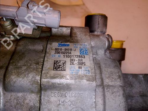 Used AC compressor TOYOTA AYGO (_B1_) 1.0 (KGB10_, KGB10R) (68 hp) 12354674