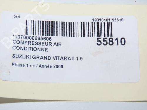 AC compressor SUZUKI GRAND VITARA II (JT, TE, TD) 1.9 DDiS All-wheel Drive (JT419, TD44, JB419WD, JB419XD,... | BP32100429M34 - Image 7
