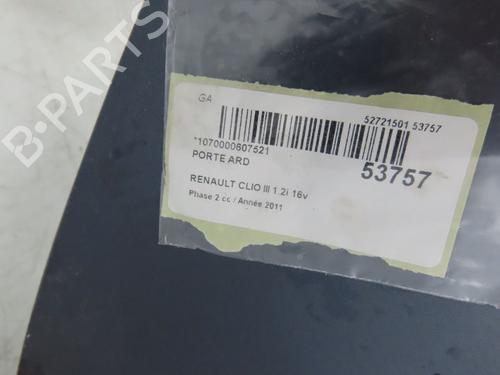 Right rear door RENAULT CLIO III (BR0/1, CR0/1) 1.2 16V (BR02, BR0J, BR11, CR02, CR0J, CR11) | BP28831872C5 