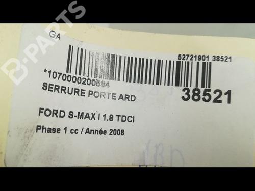 Rear right lock FORD S-MAX (WA6) 1.8 TDCi | BP9605460C99 
