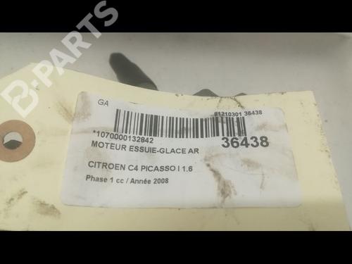 Ruitenwissermotor achter CITROËN C4 Picasso I MPV (UD_) 1.6 HDi | BP9599239M102 
