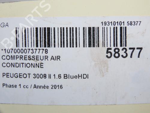 AC compressor RENAULT MEGANE III Hatchback (BZ0/1_, B3_) 1.5 dCi | BP36395727M34  - Image 7