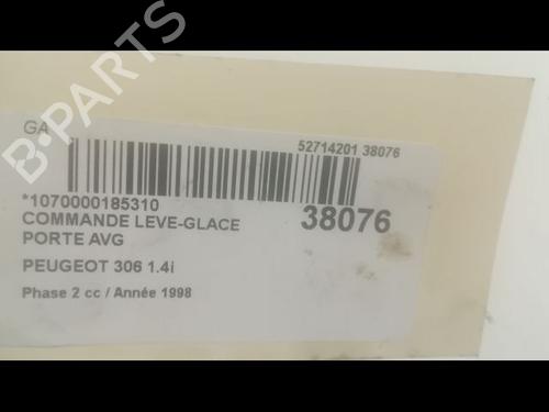 Used Left front window switch PEUGEOT 306 Hatchback (7A, 7C, N3, N5) 1.4 (75 hp) 9603008