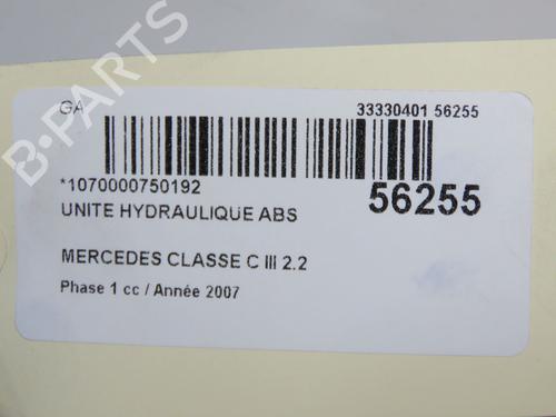 ABS pump MERCEDES-BENZ C-CLASS (W204) C 220 CDI (204.008) | BP36246604M43  - Image 9