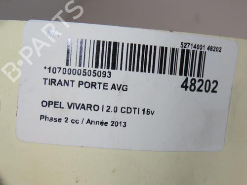 Hinge/Door check strap OPEL VIVARO A Van (X83) 2.0 CDTI (F7) | BP23176518C146 