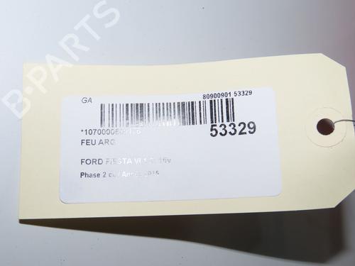 Used Left taillight Left taillight FORD FIESTA VI (CB1, CCN) 1.25 (82 hp) 33477635 33477635