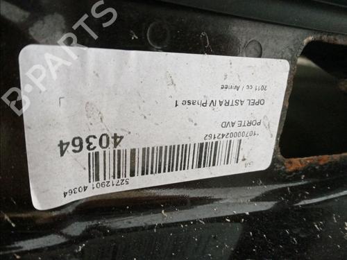 Used Right front door OPEL ASTRA J (P10) 1.7 CDTI (68) (125 hp) 11998947