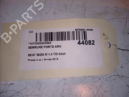 rear-left-lock-seat-ibiza-iv-6j5-6p1-14-tdi-6j0839015k-2008-2009-2010-2011-2012-2013-2014-2015-2016-2017-11103489 main image