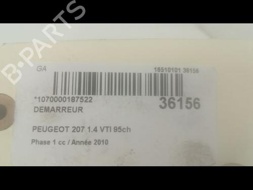 Used Starter PEUGEOT 207 (WA_, WC_) 1.4 16V (95 hp) 9603556