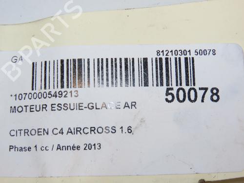 Rear wiper motor CITROËN C4 AIRCROSS 1.6 HDi 115 | BP29294237M102 