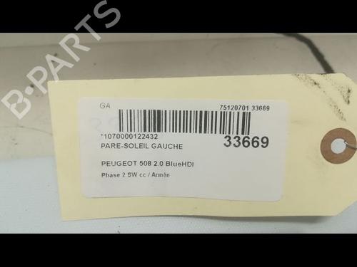 left-sun-visor-peugeot-508-sw-i-8e_-20-bluehdi-180-16117312pr-2010-2011-2012-2013-2014-2015-2016-2017-2018-9598460 main image
