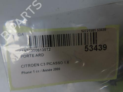 Right rear door CITROËN C3 Picasso (SH_) 1.6 HDi | BP28968976C5 