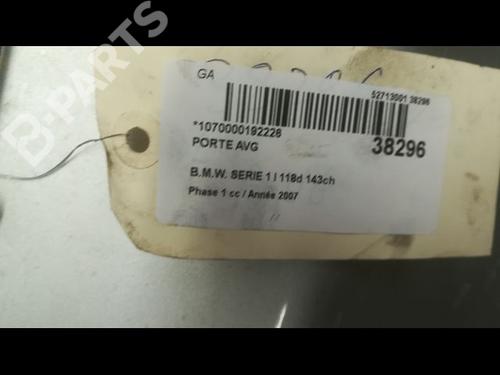 Left front door BMW 1 (E87) 118 d | BP9603377C2 
