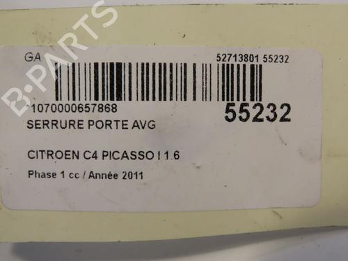 Front left lock CITROËN C4 Picasso I MPV (UD_) 1.6 HDi 110 | BP29415172C98 