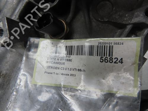 Used Gearbox CITROËN C3 II (SC_) 1.0 VTi 68 (68 hp) 31843285