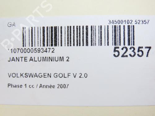 Used Rim VW GOLF V (1K1) 2.0 TDI (136 hp) 28830116