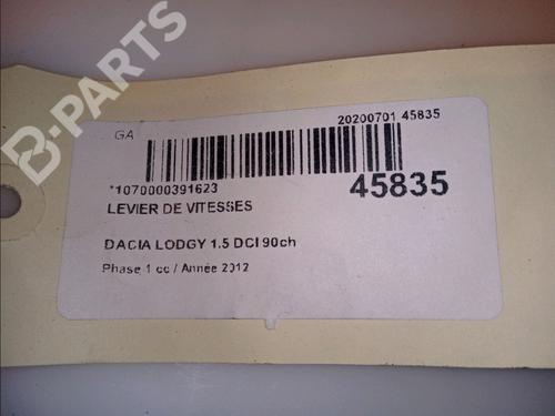 Gear lever DACIA LODGY (JS_) 1.5 dCi (JSMC, JSAF) | BP11099779M90 