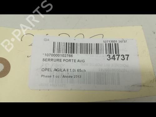 Used Front left interior door handle OPEL AGILA B (H08) 1.0 (F68) (68 hp) 9597544