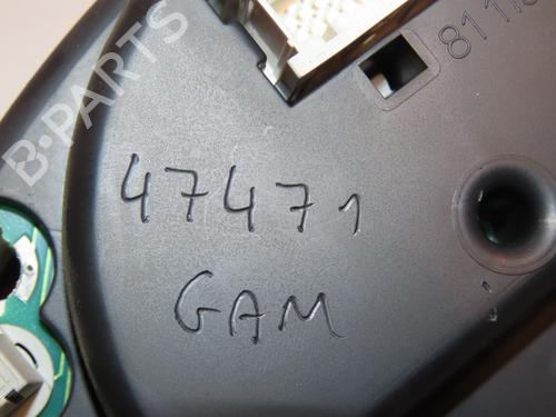 Instrument cluster PEUGEOT 406 (8B) 2.0 HDI 110 | BP16688206C47 