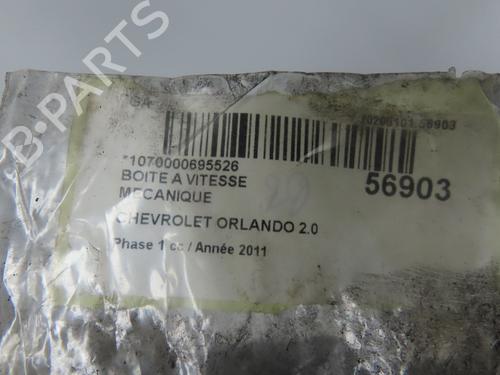 Gearbox CHEVROLET ORLANDO (J309) 2.0 D | BP32004954M3 