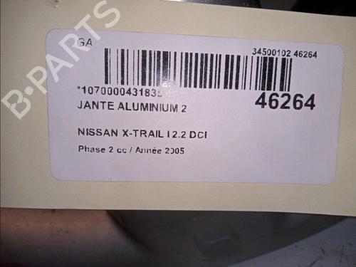 Felga NISSAN X-TRAIL I (T30) 2.2 dCi 4x4 | BP12262460C45 