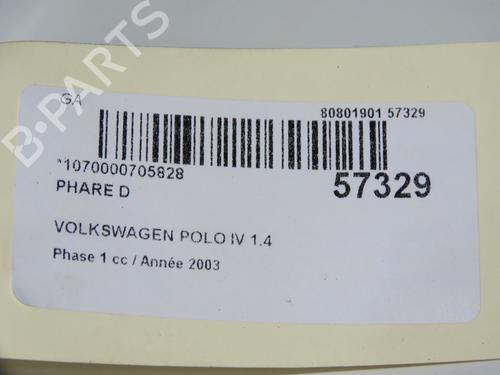 right-headlight-vw-polo-iv-9n_-9a_-2001-2002-2003-2004-2005-2006-2007-2008-2009-2010-2011-2012-2013-2014-31936026 main image