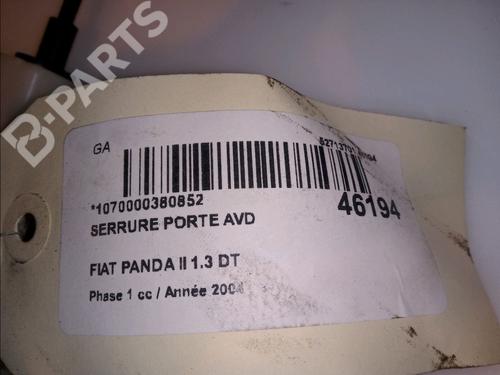 Front right lock FIAT PANDA (169_) 1.3 D Multijet (169.AXC1A) | BP11102827C97 