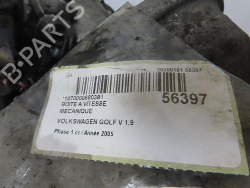 Gearbox VW GOLF V (1K1) 1.9 TDI | BP36493707M3  - Image 6