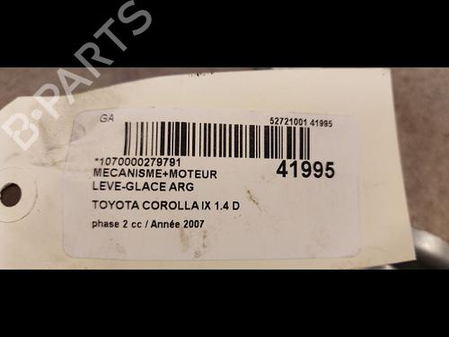 Used Rear left window mechanism TOYOTA COROLLA (_E12_) 1.4 D (NDE120_, NDE120R) (90 hp) 9614060