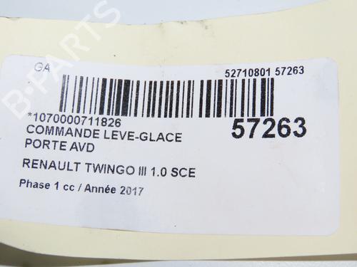 Switch RENAULT TWINGO III (BCM_, BCA_) 1.0 SCe 70 (BCMB) | BP32657980I30  - Image 5