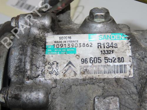 Used AC compressor AC compressor PEUGEOT 407 (6D_) 1.6 HDi 110 (6D9HZC, 6D9HYC) (109 hp) 23172247 23172247